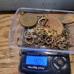 Lot of 40.5 grams Gold Filled scrap chain antique jewelry  Recovery Repurposing