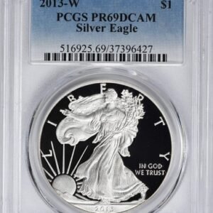 2013-W $1 American Silver Eagle PR69DCAM PCGS