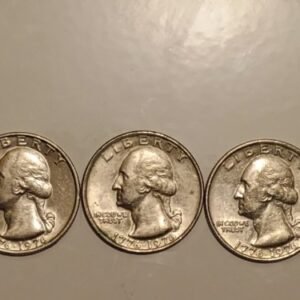 Bicentennial Quarters 1776-1976  3 Pack No mint mark Philadelphia