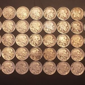 40 Coin Roll 1930's Buffalo Nickel