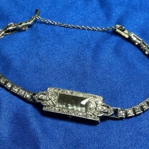 14K AND PLATINUM DIAMOND WATCH SCRAP OR NOT - Nice needs a movement.