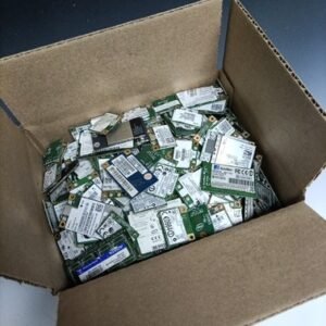 5 LB Lot Laptop Network Cards / WiFi Cards – Gold Fingers Removed Scrap Recovery