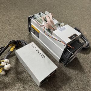 🟢 Antminer S9 13 or 14 TH/s, power supply, power cord, internet cable included