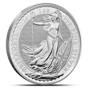 2026 - British Silver Britannia 1 oz .999 Fine Silver Coin BU - IN STOCK