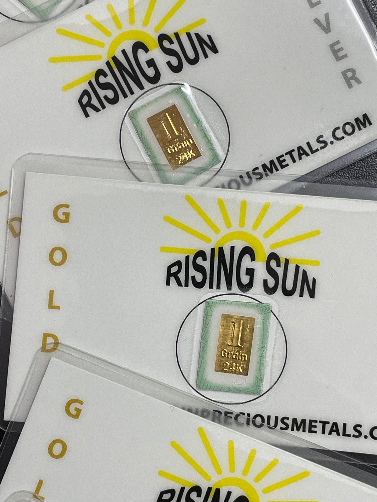 4 SOLID PURE GOLD GOLD GOLD SEXY 24K Gold Bars Lot of (4) gold risingsunrocks