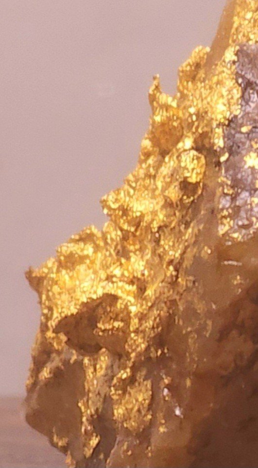 Gold Ore Specimen 10.3g Malleable Telluride Gold From Ontario 822 Was $169