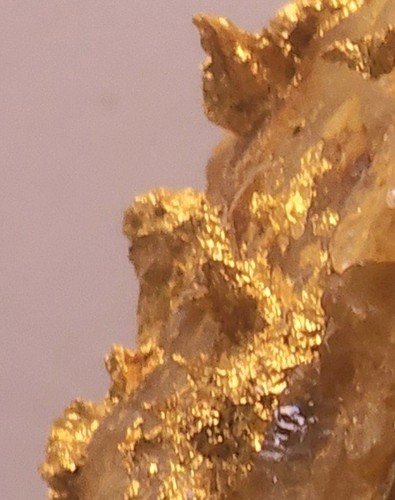 Crystalline Gold Specimen 21.2g Soft And Malleable Gold Tellurides 844 Was $288