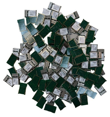1000g Scrap gold recovery nuggets for refining - PC Elements RAM CPU Chips pins