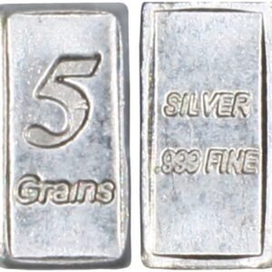 100 LOT Silver Bars 32 grams Pure 999 Fine Solid 5GN Bullion Precious Metal Shot