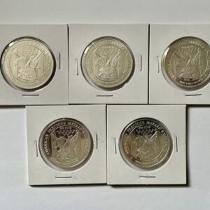 5 / 1 oz APMEX .999 Fine Silver Rounds 💸💸