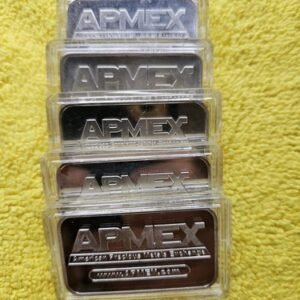 APMEX 1 oz Silver Bar .999 Fine Sealed American Precious Metals