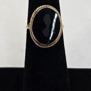 18K Yellow Gold Scrap Cocktail Ring Size 4.75 - 3.39g