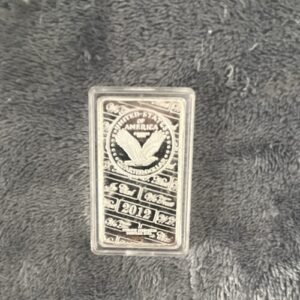 World Precious Metals 2012 1 Troy Oz .999 Fine Silver Bar Bullion in Capsule
