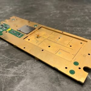 Military RF Gold Plated PCB Board – Vintage Gold Recovery Scrap – Rare