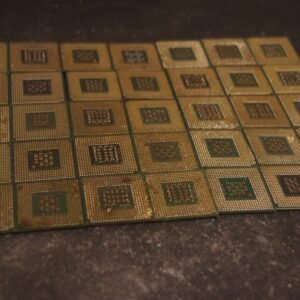 Lot of 35 CPUS HIGH YIELD Gold pins Scrap Gold Recovery pinned CPU processors !!