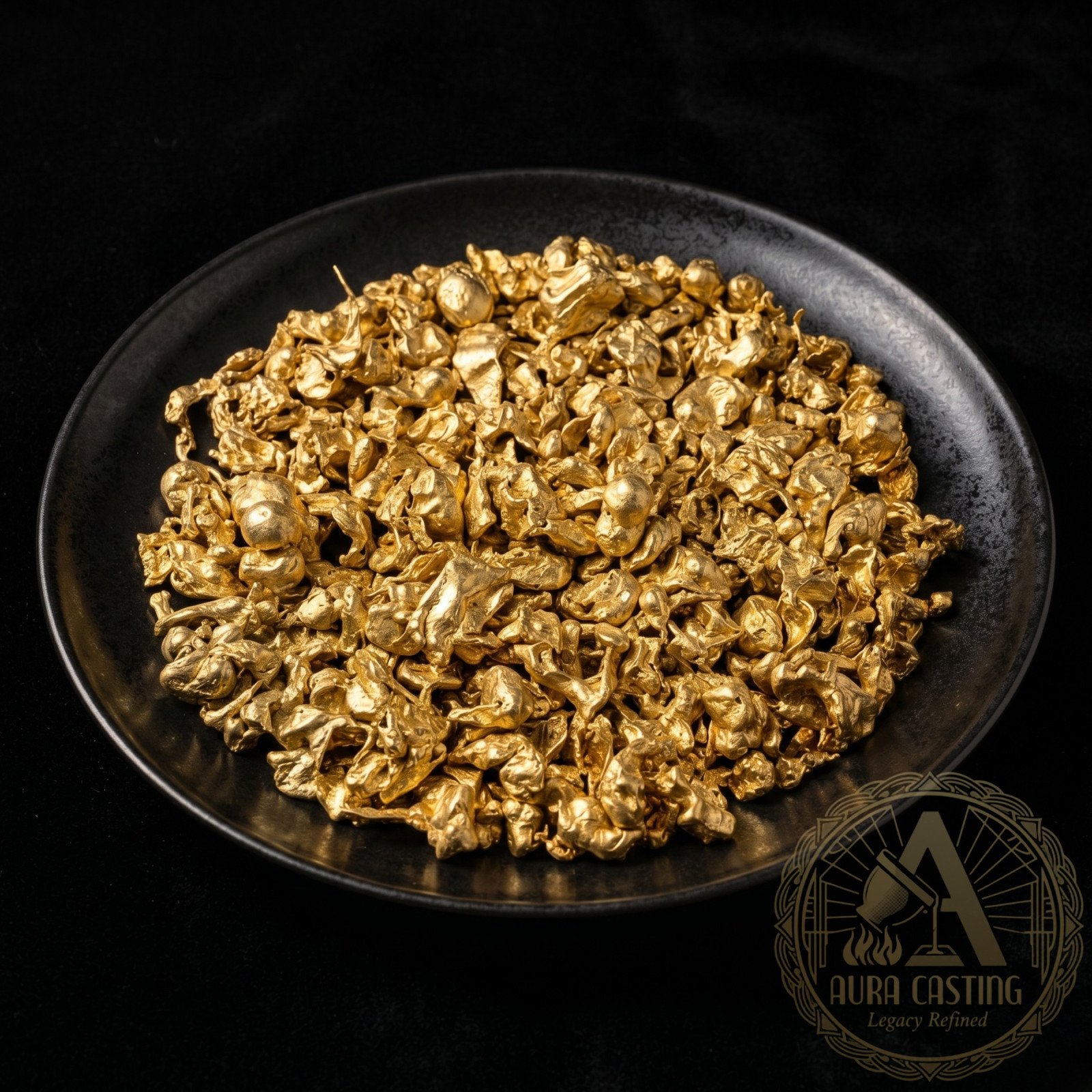 100g Scrap gold recovery nuggets for refining - PC Elements RAM CPU Chips pins