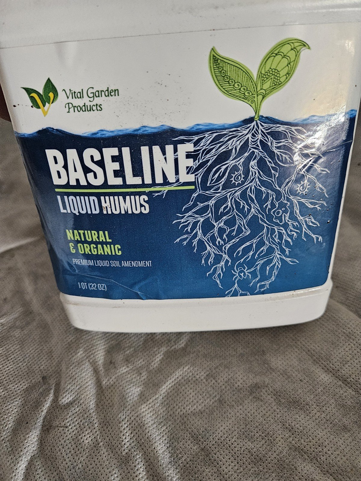 Vital Garden Products Baseline Liquid Humus Organic Gardening Vegetable Medical