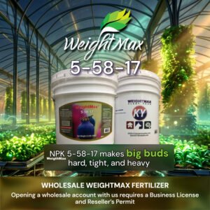 2.5KG WeightMax 5-58-17 Fertilizer for Bigger Heavier Crops