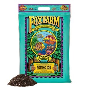 FoxFarm Ocean Forest Ready-to-Use Potting Soil from the Earth and Sea, 12qt