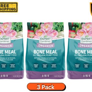 Expert Gardener Bone Meal Plant Food, 3-15-0 Fertilizer, 4 lb ( 2 Pack)