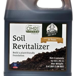 Farmer’s Secret Soil Revitalizer - Organic (OMRI Listed) Dirt Health 32oz