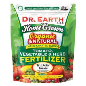 Organic & Natural Home Grown Tomato and Vegetable Food, 4-6-3 Fertilizer, 4 lb.