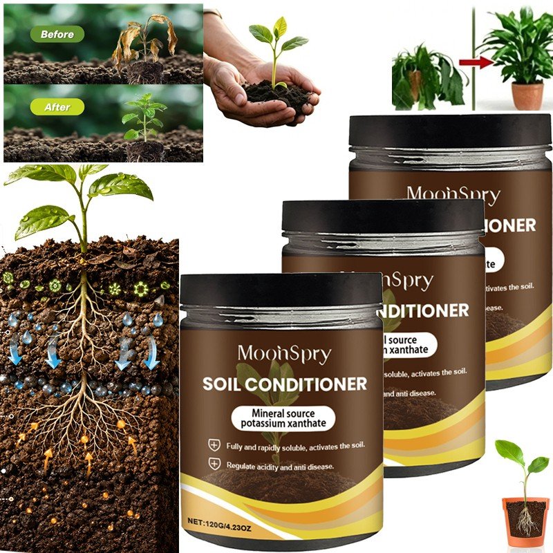5X Soil Activator for Plant,Water Soluble,Boosts Growth for Vegetables Gardens