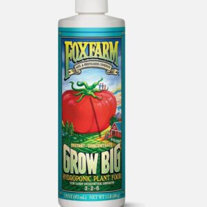 Fox Farm 793219 Pint Grow Big Hydroponic Plant Food Concentrate
