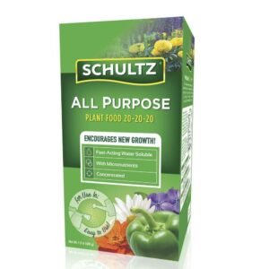 Schultz All Purpose Plant Food 20-20-20 Fast Acting Water Soluble 1-1/2 lb..