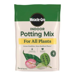 Miracle-Gro Indoor Potting Mix for All Plants 6 Qt All-purpose Potting soil mix