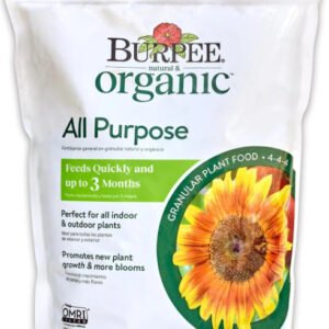 4 lb Organic Plant Food – Granular Fertilizer for Vegetables, Flowers & Seeds