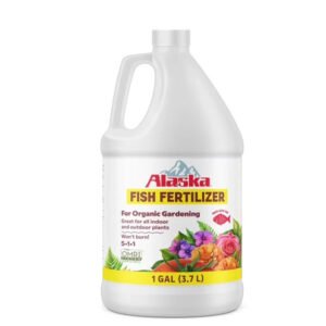 Alaska Fish Fertilizer 5-1-1 Plant Food, 1 gal