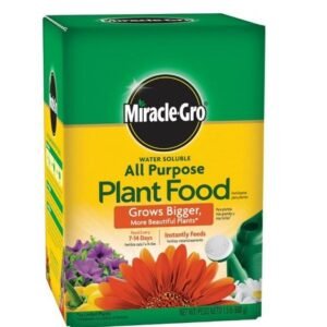 Miracle-Gro Water Soluble All Purpose Plant Food Fertilizer 1.5 lb