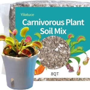 8 Qts Carnivorous Plant Soil Mix, Great Potting Soil for Venus Fly Traps, Pitche