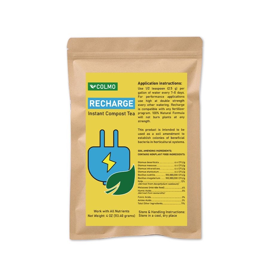 Recharge - Soil Microbe Superpack Natural Plant Growth Stimulant-4OZ