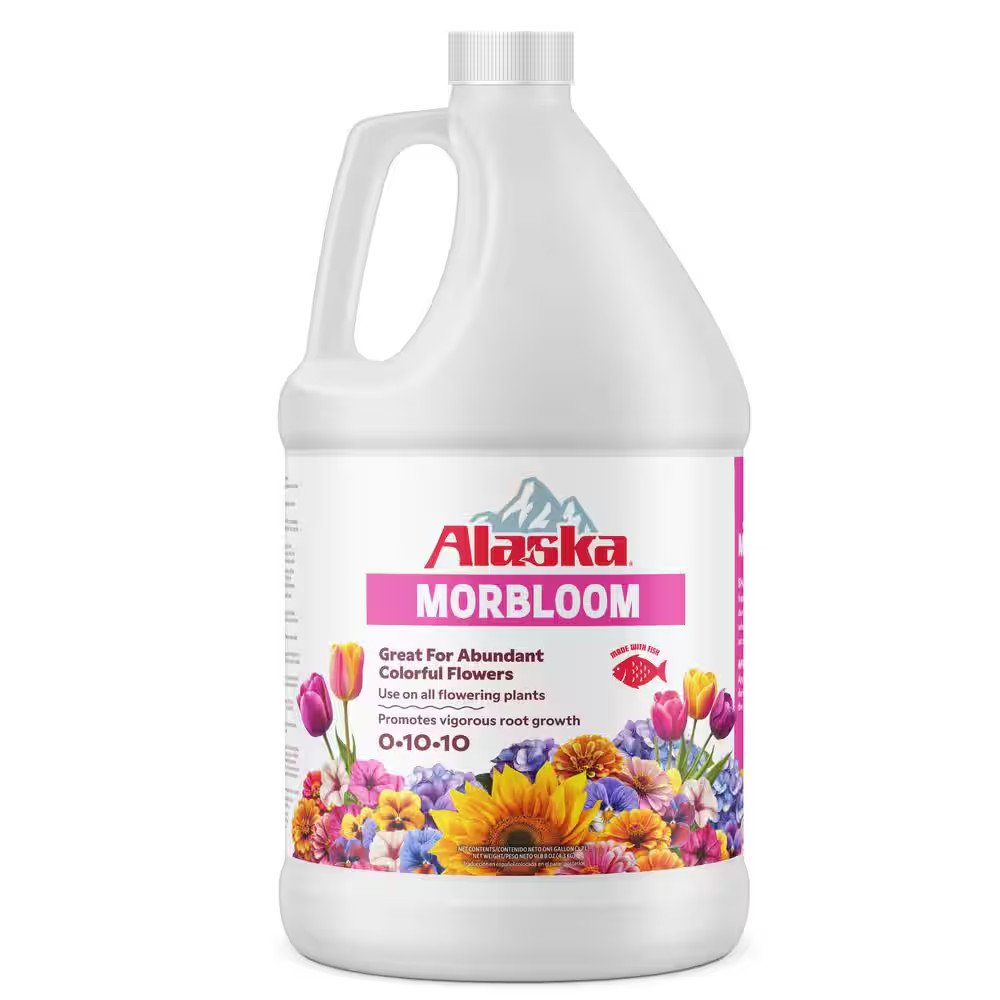 Morbloom 128 Oz. (1 Gal.) Liquid Flowering Plant Food Fertilizer Concentrate 0-1