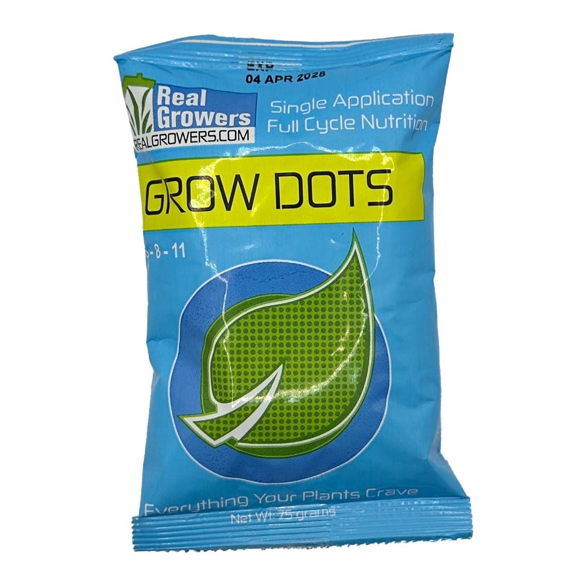 Grow Dots Plant Food, Single-Application, Programmed-Release Plant Nutrient