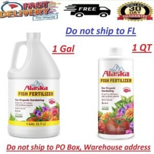 Fish Emulsion Plant Food, 5-1-1 Fertilizer