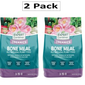 Expert Gardener Bone Meal Plant Food, 3-15-0 Fertilizer, 4 lb ( 2 Pack)