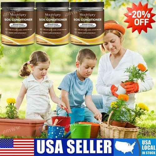 1/5Bottles Soil Activators,Organic Activators and Plant Fertilizers,Garden ~ HOT