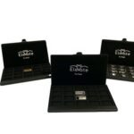 Silver Bullion bar Gold Bullion Bar Precious Metals Case +(2) 1gram silver bars