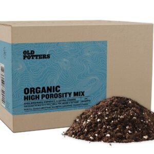 High Porosity Soil Mix, Enhanced with Peat Moss and Perlite, Perfect for Smaller