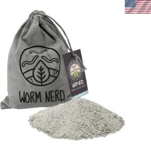Worm Nerd Arcadia Garden Products WN08 Worm Grit for Vermiculture, 1LB, White