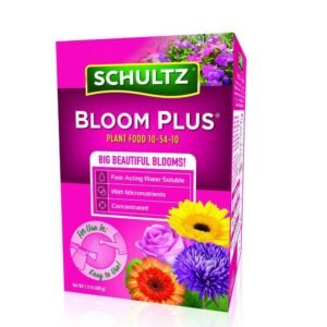 Schultz Bloom Plus Plant Food 10-54-10 Fast Acting Water Soluble 1-1/2 lbs. Box