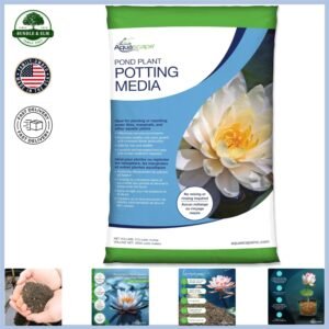 Safe Non-Toxic Pond Potting Soil for Aquatic Plants 10 lbs 215 Cubic Inches