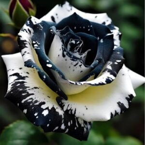 20 Rare Black & White Rose Seeds - Non-GMO Heirloom Variety