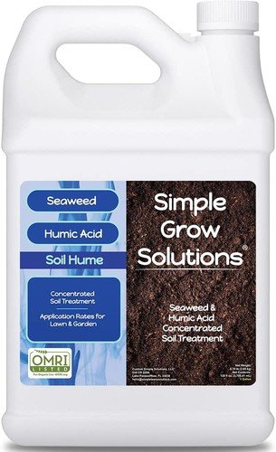 Organic Super Seaweed Humic Acid Blend- Liquid Sea Kelp for Grass and Plants