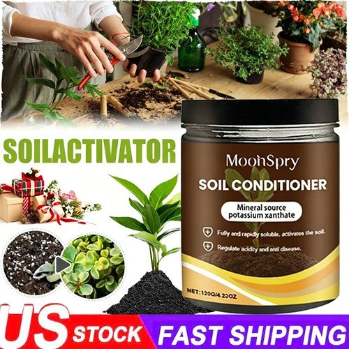 120g Soil Activator for Plant,Water Soluble,Boosts Growth for Vegetables Gardens