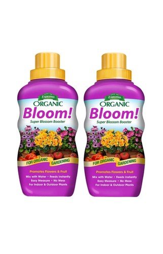 Espoma Bloom Plant Food, Organic Super Blossom Booster, 16 fl oz, Pack of 2