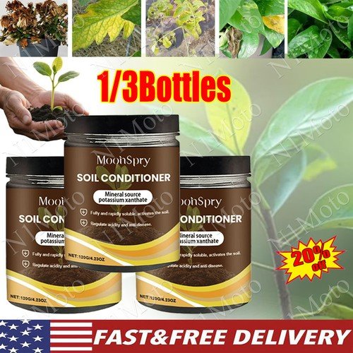 Soil Pro Activator,120g Organic Soil Activator&Plant Fertilizer,Promote Rooting